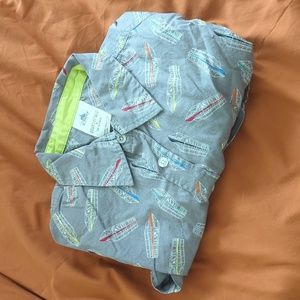 WDW Short Sleeve Monorail Button Down